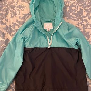 Old Navy Slick Rain Jacket Hoodie 5T